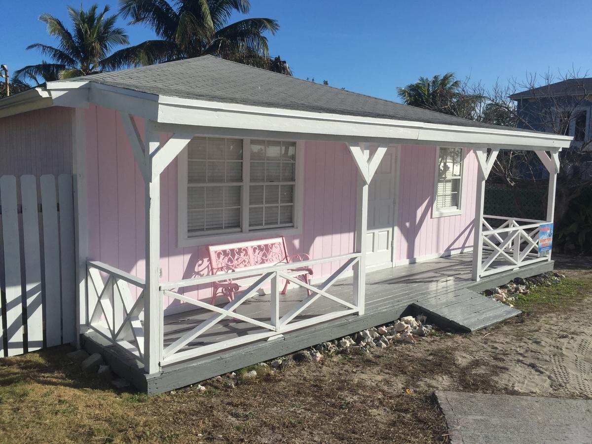 Bimini Seaside Villas - Pink Cottage With Beach View Alice Town  Buitenkant foto